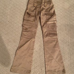 Gold Cargo Pants
